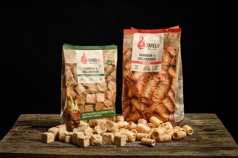 Mondi and ZARELO fire up a new paper-based packaging solution for barbecue starters. 
(Photo: Mondi, PR331)