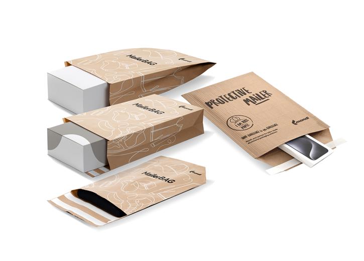 Mondi élargit la capacité du re/cycle MailerBAG avec des solutions d’emballage durables pour aider les clients de l’eCommerce. (Photo: Mondi, PR332)