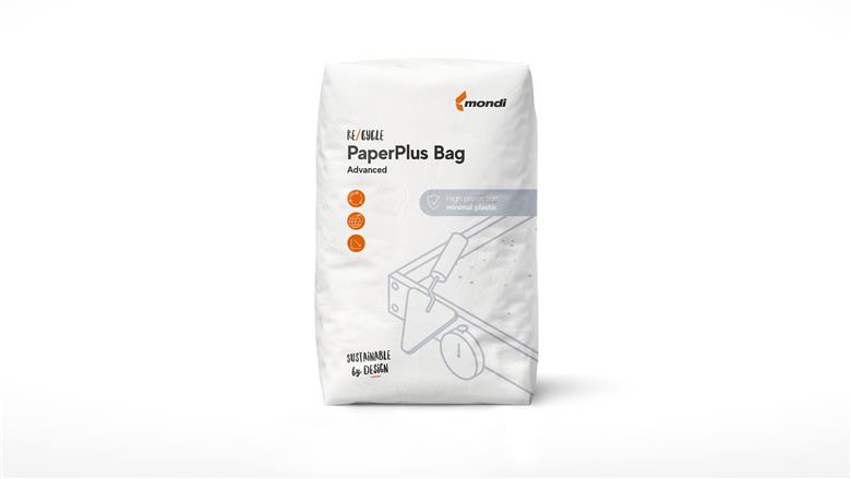Mondi launches re/cycle PaperPlus Bag Advanced – a sustainable, high-barrier paper bag for humidity-sensitive products. (Photo: Mondi, PR334)