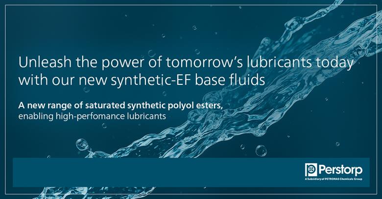 Perstorp launches synthetic fluids portfolio for high-performance lubricants. 
(Photo: Perstorp)